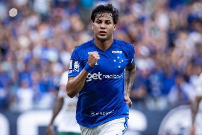 Kaio Jorge abriu o placar no Mineirão - (crédito: Foto: Gustavo Aleixo/Cruzeiro) Kaio Jorge abriu o placar no Mineirão - (crédito: Foto: Gustavo Aleixo/Cruzeiro)