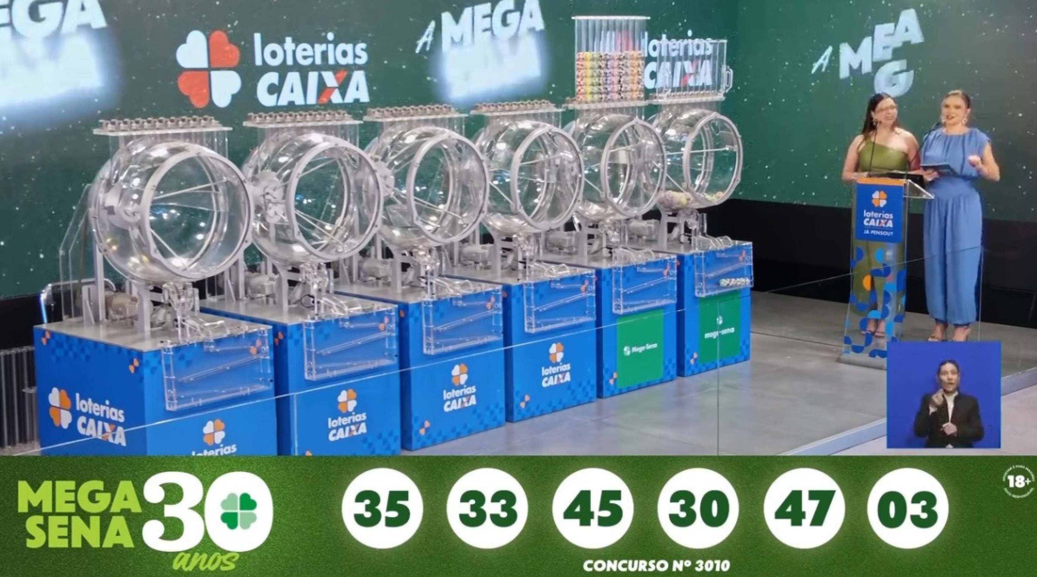 Mega-Sena de 30 anos: confira o resultado do sorteio de R$ 336 milh&otilde;es 