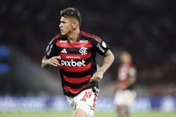 Torcida Organizada vai até a casa de Carrascal após expulsão contra o Palmeiras -  (crédito: Foto: Reprodução / Gilvan de Souza - Flamengo)