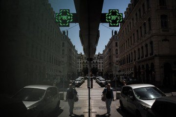 Temperaturas médias globais permanecerão em níveis recordes entre 2026 e 2030, segundo a ONU -  (crédito:  AFP)