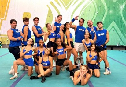 Team UnB representa o Brasil no Mundial Universitário de Cheerleading, na Suécia  -  (crédito: Marcos Máximo / Diretoria Team UnB) -Team UnB representa o Brasil no Mundial Universitário de Cheerleading, na Suécia  -  (crédito: Marcos Máximo / Diretoria Team UnB)