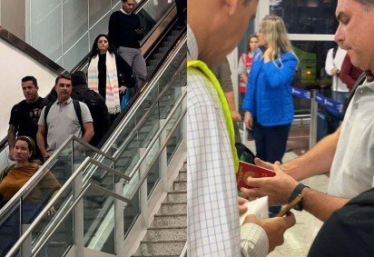 A viagem de Flávio Bolsonaro aos EUA em busca de Trump: classe executiva, steak de carne, fotos e sorvete  -  (crédito: Getty Images) -A viagem de Flávio Bolsonaro aos EUA em busca de Trump: classe executiva, steak de carne, fotos e sorvete  -  (crédito: Getty Images)