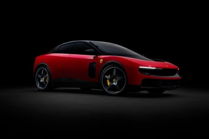 Com uma carroceria projetada para diminuir vibrações e ruídos internos na cabine, e uma mistura de linhas retas e curvas suaves, o Luce é o segundo SUV da fabricante italiana - (crédito: Reprodução / Ferrari) Com uma carroceria projetada para diminuir vibrações e ruídos internos na cabine, e uma mistura de linhas retas e curvas suaves, o Luce é o segundo SUV da fabricante italiana - (crédito: Reprodução / Ferrari)