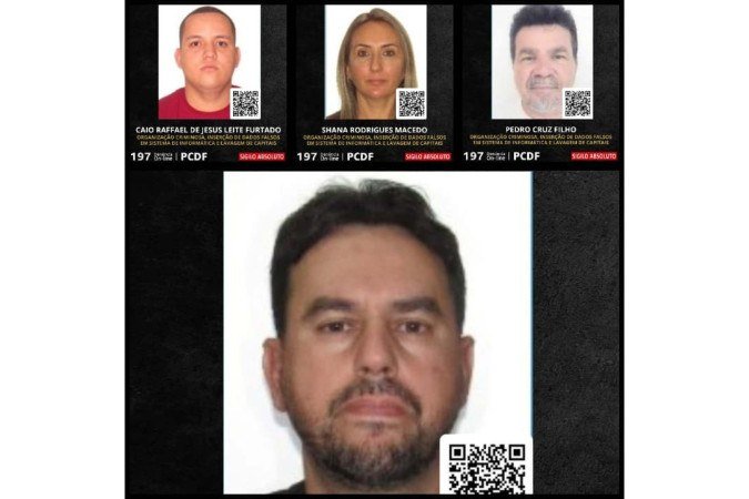 A Polícia Civil divulgou as imagens dos foragidos - (crédito: Reprodução/PCDF) A Polícia Civil divulgou as imagens dos foragidos - (crédito: Reprodução/PCDF)
