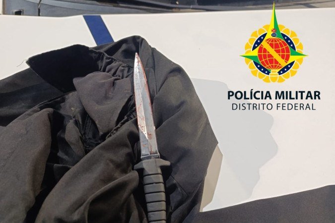 Homem mata ex companheira com facada em novo caso de feminicídio no DF - (crédito: Divulgação / PMDF) Homem mata ex companheira com facada em novo caso de feminicídio no DF - (crédito: Divulgação / PMDF)