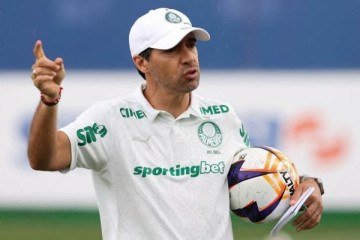 Palmeiras de Abel Ferreira pode avançar apenas com um empate -  (crédito: Foto: Cesar Greco/Palmeiras)