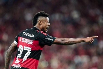 Bruno Henrique faz dois gols e ajuda a levar o Flamengo à vitória por 3 a 0 sobre o Cusco na Libertadores -  (crédito:  Foto: Gilvan de Souza / Flamengo)