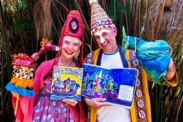 Anna Göbel e Chico Simões lançam a obra 'Vida de Mamulengo: o sonho de Margarida'. - (crédito: Divulgação) Anna Göbel e Chico Simões lançam a obra 'Vida de Mamulengo: o sonho de Margarida'. - (crédito: Divulgação)