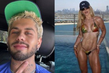 Zé Felipe é flagrado 'agarrado' na cintura de Virginia em imagens vazadas -  (crédito: Instagram)