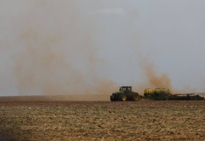 Cultivo de soja no Cerrado: bioma mais afetado pela devastação ambiental -  (crédito: Fernando Frazão/Agência Brasil)