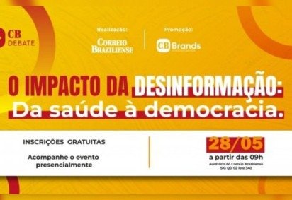 O evento ocorre no auditório do jornal, no SIG Quadra 2, nº 340 -  (crédito: Correio Braziliense) -O evento ocorre no auditório do jornal, no SIG Quadra 2, nº 340 -  (crédito: Correio Braziliense)