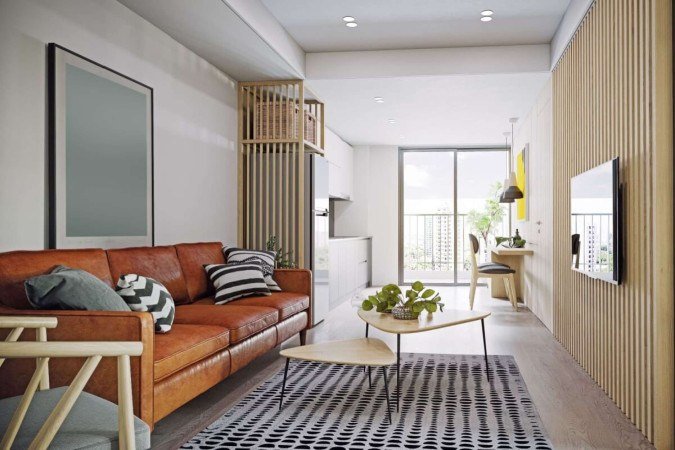 Escolhas inteligentes na decoração ajudam a transformar apartamentos pequenos em lares acolhedores e funcionais (Imagem: Zastolskiy Victor | Shutterstock) - (crédito: EdiCase) Escolhas inteligentes na decoração ajudam a transformar apartamentos pequenos em lares acolhedores e funcionais (Imagem: Zastolskiy Victor | Shutterstock) - (crédito: EdiCase)