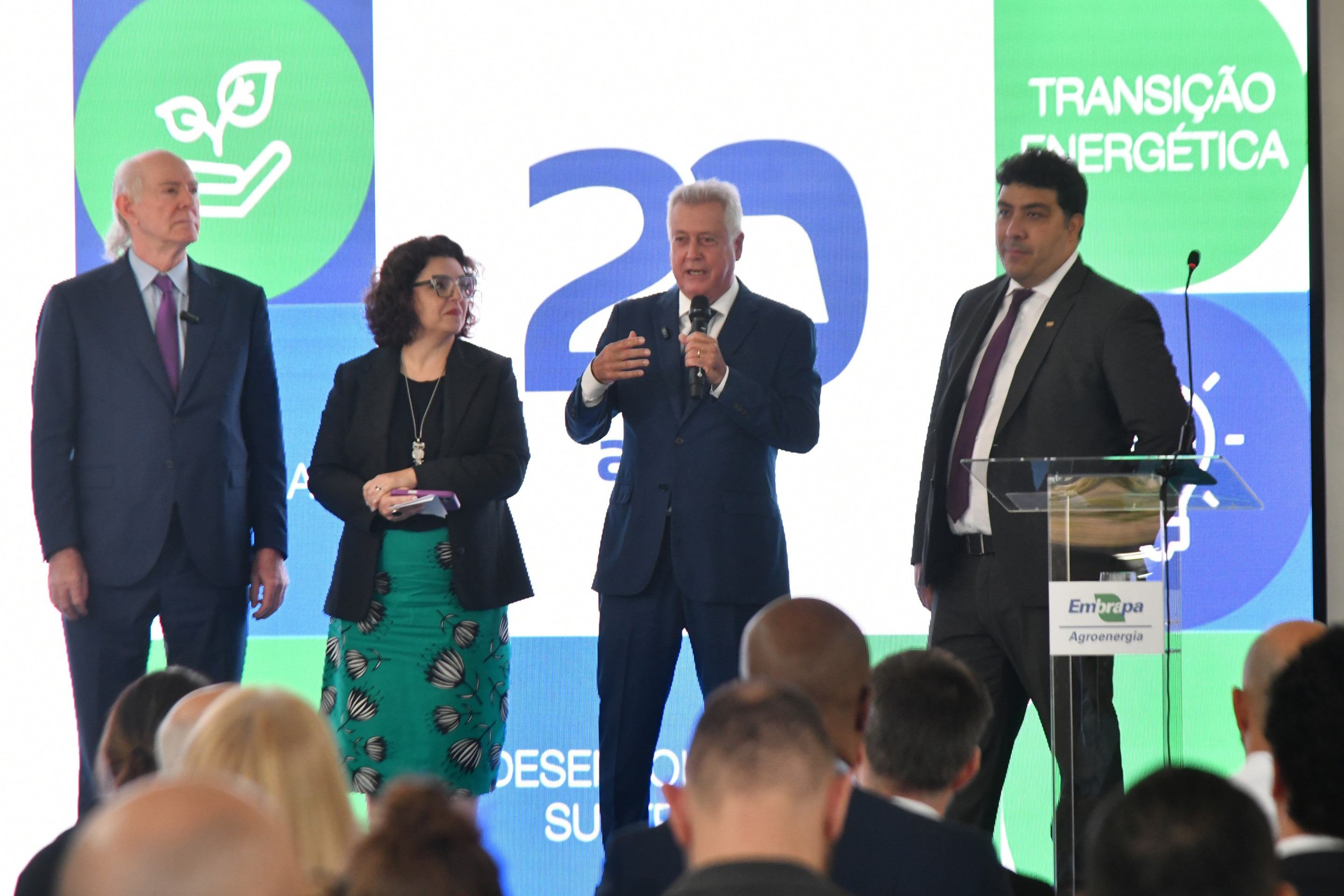 Iniciativas foram apresentadas nos 20 anos da Embrapa Agroenergia
