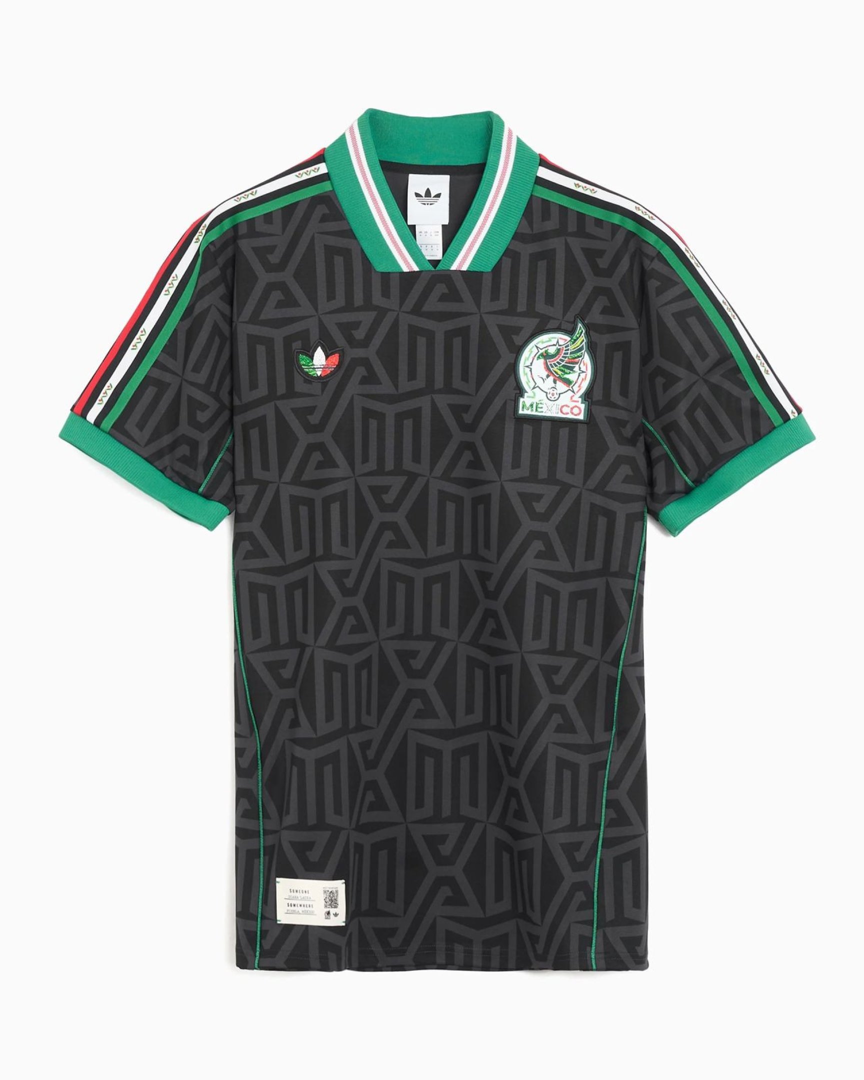 Blusa do M&eacute;xico, desenvolvida pela Adidas e a marca mexicana Someone Somewhere