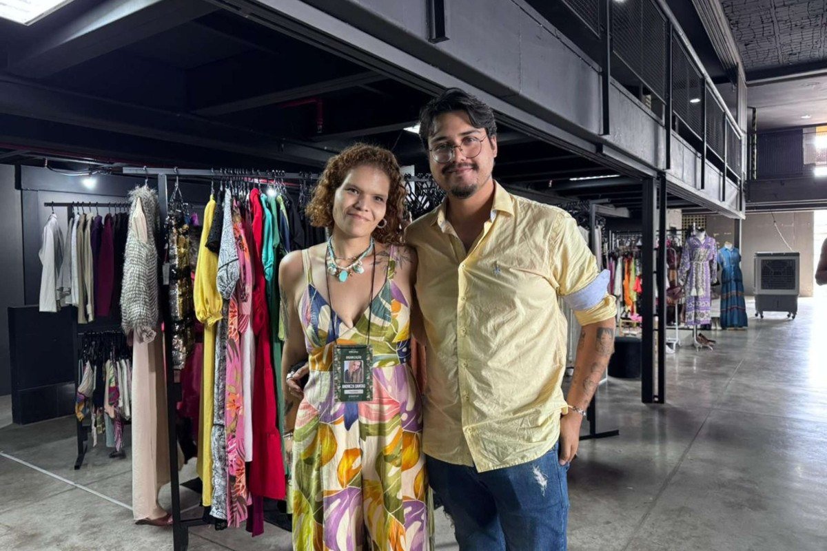 Andreza Dantas e Matheus Souza, organizadores do BSBrech&oacute;s