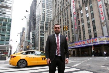 Ex-governador Cláudio Castro em Nova York, em 2022
     -  (crédito: Divulgação/Governo do RJ)