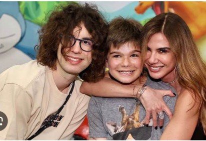 Lucas agger, Luciana Gimenez e Lourenzo de Carvalho -  (crédito: Reprodução internet) -Lucas agger, Luciana Gimenez e Lourenzo de Carvalho -  (crédito: Reprodução internet)