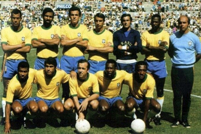 Brasil se tornou a primeira seleção tricampeã mundial - (crédito: Foto: Acervo/CBF) Brasil se tornou a primeira seleção tricampeã mundial - (crédito: Foto: Acervo/CBF)