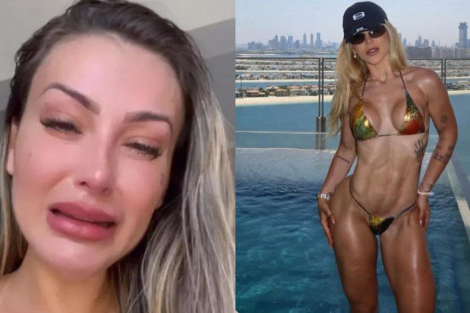 Andressa Urach joga a real sobre fotos sensuais de Virginia: 'Alguém avisa' - (crédito: Instagram) Andressa Urach joga a real sobre fotos sensuais de Virginia: 'Alguém avisa' - (crédito: Instagram)