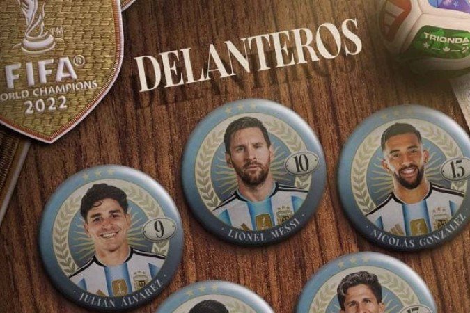 Messi lidera lista da Argentina para defender o título Mundial em 2026 - (crédito: Foto: Divulgação / AFA / Seleccion Argentina) Messi lidera lista da Argentina para defender o título Mundial em 2026 - (crédito: Foto: Divulgação / AFA / Seleccion Argentina)