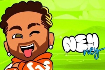 Neymar vira desenho animado antes da Copa do Mundo -  (crédito: Foto: Divulgação)