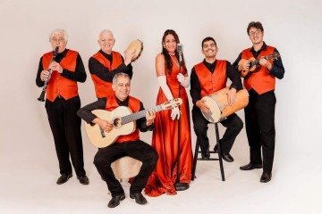 Grupo Aperto de Mão comanda o projeto Choro nas escolas  -  (crédito: Divulgação)