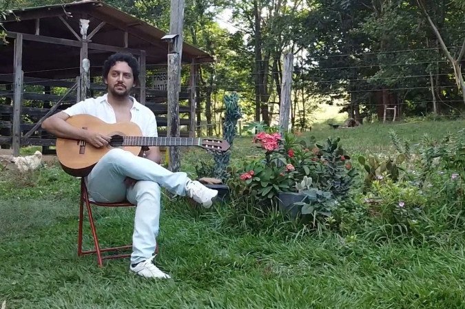 Lucas Pacífico lança primeiro single do álbum 'Ficando velho e acabado' - (crédito: Divulgação) Lucas Pacífico lança primeiro single do álbum 'Ficando velho e acabado' - (crédito: Divulgação)