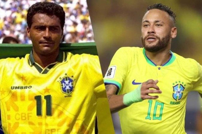 Neymar pode passar por algo parecido com o que Romário vivu em 98 - (crédito: Foto: Vitor Silva / Divulgação / CBF) Neymar pode passar por algo parecido com o que Romário vivu em 98 - (crédito: Foto: Vitor Silva / Divulgação / CBF)