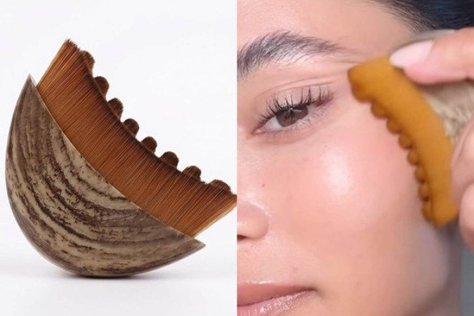 Escova de lifting facial viraliza, mas especialistas fazem alerta
- (crédito: Reprodução/redes sociais ) Escova de lifting facial viraliza, mas especialistas fazem alerta
- (crédito: Reprodução/redes sociais )