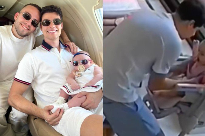 Filha de Lucas Rangel e Lucas Bley se engasga e pais fazem alerta - (crédito: Reprodução) Filha de Lucas Rangel e Lucas Bley se engasga e pais fazem alerta - (crédito: Reprodução)