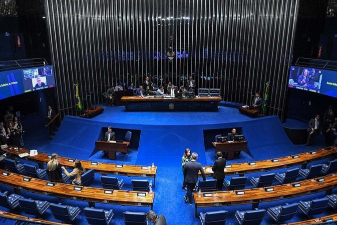 Pelo texto aprovado, os sistemas de ensino deverão realizar triagens educacionais anuais para identificar alunos com potencial elevado -  (crédito: Jonas Pereira/Agência Senado)
