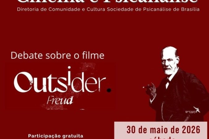 Sociedade de Psicanálise de Brasília exibe filme sobre Freud - (crédito: Divulgação) Sociedade de Psicanálise de Brasília exibe filme sobre Freud - (crédito: Divulgação)