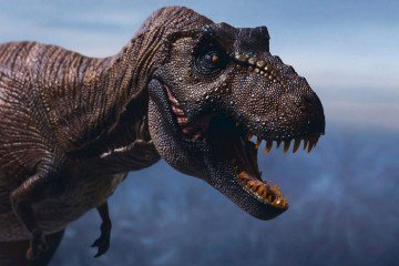 O T. rex viveu na América do Norte há cerca de 68 milhões de anos -  (crédito: Roger Harris/SPL via Getty Images)