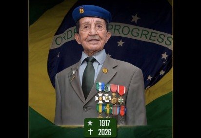 O Exército Brasileiro comunicou, neste sábado (30), a morte do tenente-coronel Nestor da Silva, aos 108 anos. -  (crédito: reporodução internet) -O Exército Brasileiro comunicou, neste sábado (30), a morte do tenente-coronel Nestor da Silva, aos 108 anos. -  (crédito: reporodução internet)