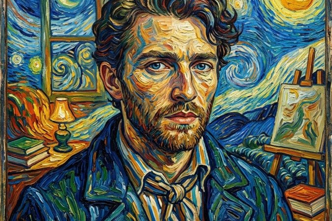 Pinturas criadas por IA geraram movimentos oculares mais exploratório