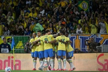 Mesmo com algumas ressalvas, Brasil abafou o Panamá ofensivamente. Ancelotti destacou a 'injeção de confiança', mas não descartou mexer no esquema e na equipe: 'Coloca dúvida' -  (crédito: Mauro Pimentel/AFP)