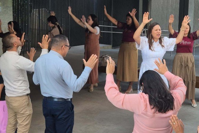 A iniciativa foi organizada pela presidente do PP Mulher no Distrito Federal, Natália Reis, e pelo coordenador Fábio das Castanhas - (crédito: Minervino Júnio/CB/D.A. Press) A iniciativa foi organizada pela presidente do PP Mulher no Distrito Federal, Natália Reis, e pelo coordenador Fábio das Castanhas - (crédito: Minervino Júnio/CB/D.A. Press)