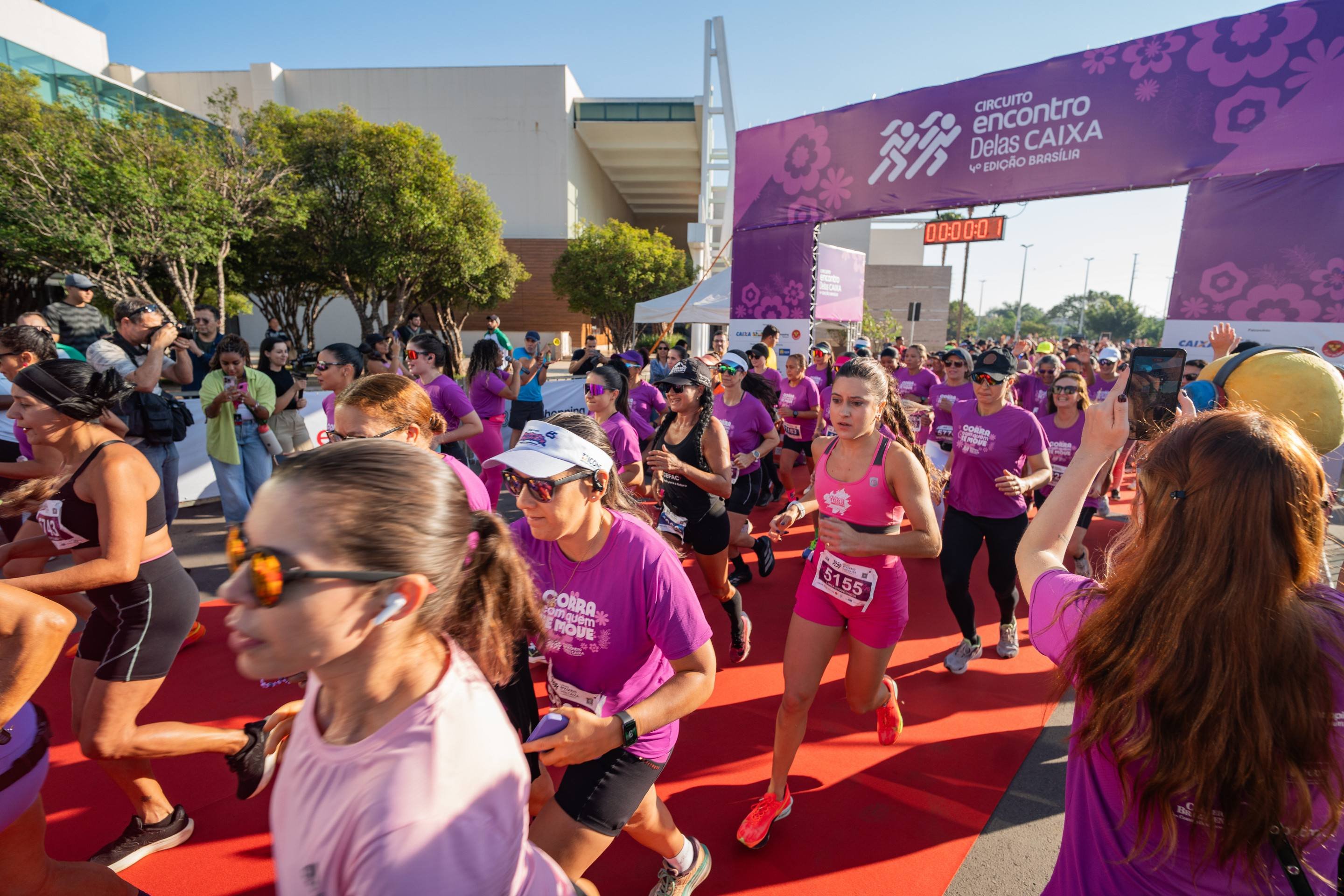Faça a sua inscrição para a 5ª edição da corrida Encontro Delas CAIXA