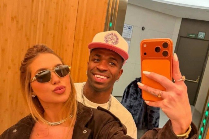 Vini Jr. quebra o silêncio após torcida xingar Virginia Fonseca no Maracanã - (crédito: Reprodução/ Instagram @virginia) Vini Jr. quebra o silêncio após torcida xingar Virginia Fonseca no Maracanã - (crédito: Reprodução/ Instagram @virginia)