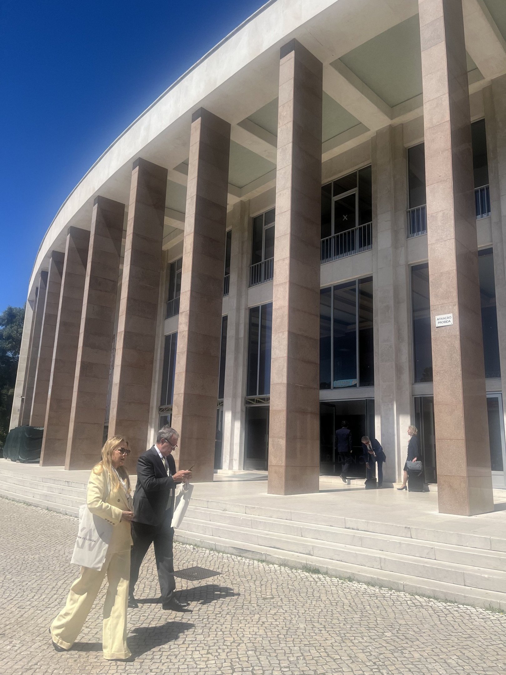 F&oacute;rum de Lisboa. Pr&eacute;dio da reitoria da Faculdade de Direito de Lisboa, onde &eacute; realizado o XIV F&oacute;rum de Lisboa