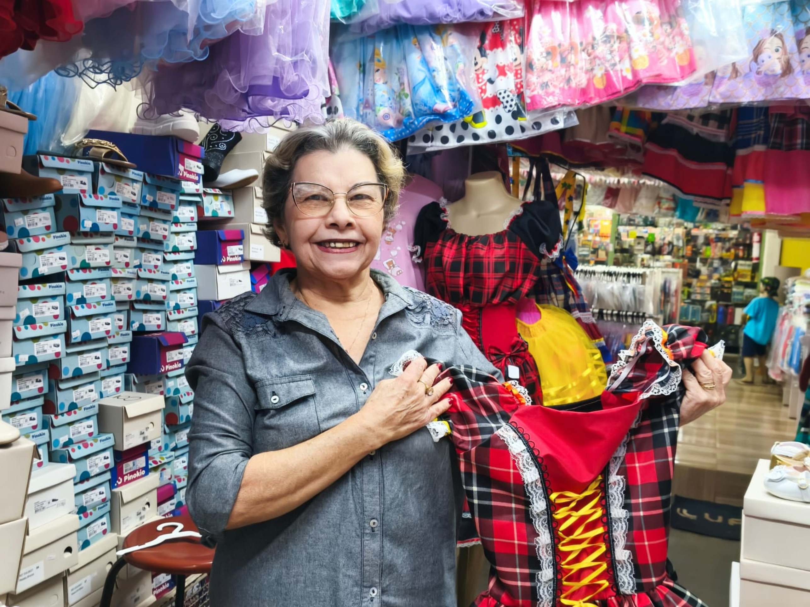 Maria do Socorro est&aacute; no Mercado Norte h&aacute; 49 anos