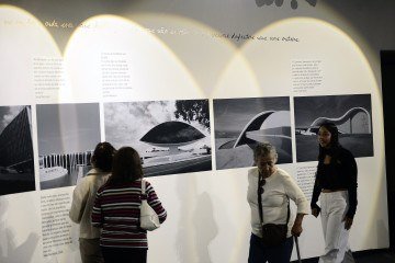  Exposi&ccedil;&atilde;o Niemeyer por Niemeyer - O Olhar de Kadu Niemeyer sobre a obra do arquiteto &eacute; uma op&ccedil;&atilde;o durante as f&eacute;rias escolares -  (crédito:  Minervino J&uacute;nior/CB)