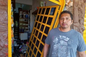 Dono de loja relatou preju&iacute;zos e disse que familiares do motorista se comprometeram a arcar com os danos -  (crédito: Ana Carolina Alves/CB/D.A Press)