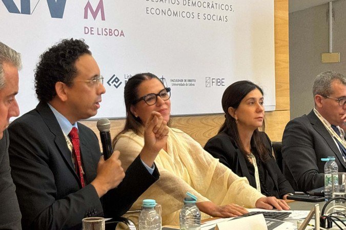  Eixo Capital. Presidente da Geap, Douglas Figueiredo, no XIV FÃ³rum de Lisboa
