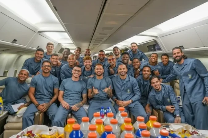 Seleção viaja aos EUA para a Copa do Mundo - (crédito: Divulgação/CBF) Seleção viaja aos EUA para a Copa do Mundo - (crédito: Divulgação/CBF)