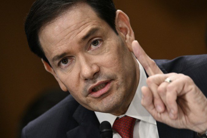 Rubio, expressou nesta quarta-feira (3/6) sua esperança sobre os futuros governos eleitos na América Latina - (crédito: AFP) Rubio, expressou nesta quarta-feira (3/6) sua esperança sobre os futuros governos eleitos na América Latina - (crédito: AFP)