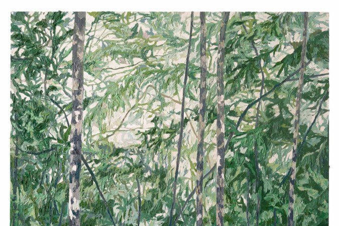 Pintura de Fernando Leite explora temas da natureza