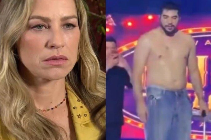 Luana Piovani esculacha Nattan após cantor ganhar cachê de prefeitura e fazer show bêbado - (crédito: Record/Instagram) Luana Piovani esculacha Nattan após cantor ganhar cachê de prefeitura e fazer show bêbado - (crédito: Record/Instagram)