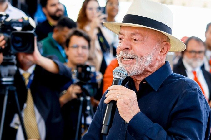 A defesa do funcionamento do Pix é a principal tônica da reação do Planalto ao anúncio de que os Estados Unidos podem impor novas taxas ao Brasil - (crédito: Ricardo Stuckert/PR) A defesa do funcionamento do Pix é a principal tônica da reação do Planalto ao anúncio de que os Estados Unidos podem impor novas taxas ao Brasil - (crédito: Ricardo Stuckert/PR)