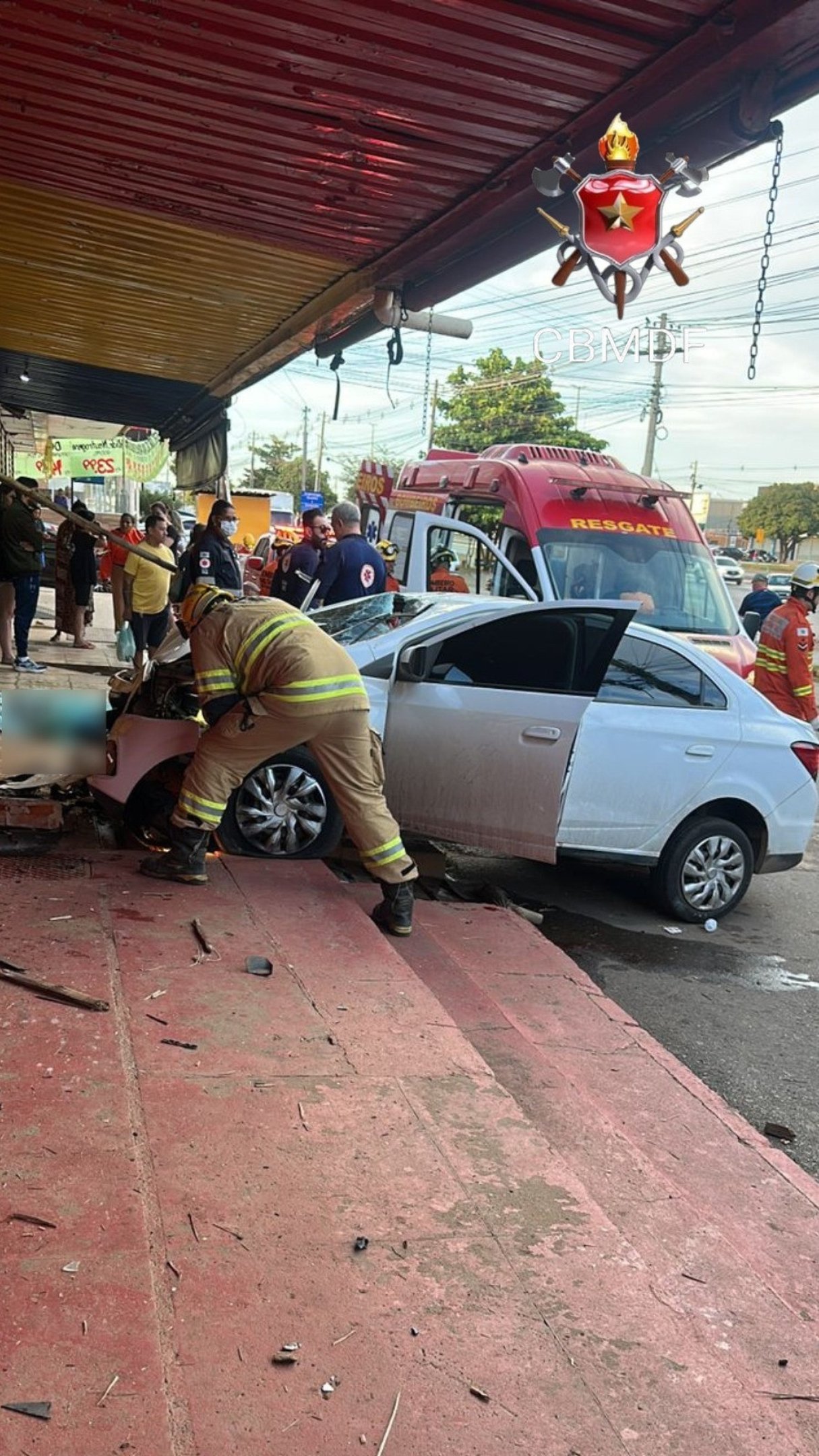 Sinistro ocorreu na manh&atilde; desta ter&ccedil;a-feira no Arapoanga